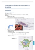 Samenvatting  5b Biologie voor Jou 2e Fase Havo 5, de Centraal Eindexamen onderwerpenISBN: 9789034574275  Biologie