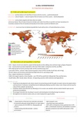 CIE International Geography A2 level (Advanced Human Options - global interdependence).