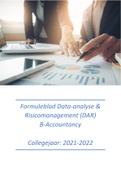 Samenvattingen IFE1 & DAR - Blok 1.4 Energy & Risk - Propedeuse AC / F&C / FTA