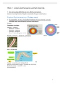 studeertips/samenvatting dierkunde H3