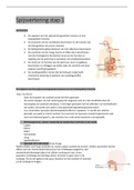 Samenvatting kennis toets leer jaar 1.3 Spijsvertering en urinaire stelsel. 