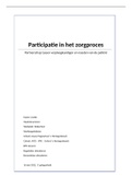 Participatie van familie in het zorgproces 