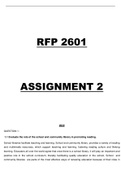 RFP2601 Assignment 2 2022 Answers 