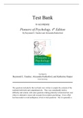 Pioneers of Psychology, Fancher - Exam Preparation Test Bank (Downloadable Doc)