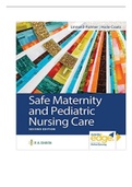 Safe Maternity and Pediatric Nursing Care 2nd Edition Linnard-Palmer Test Bank