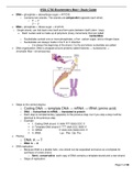 WGU C785 Biochemistry Mod 1 Study Guide