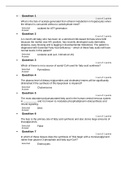 MSCI 530 EXAM 4 Questions and Answers- Liberty University