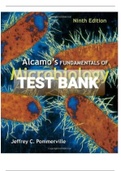 Test Bank for Alcamos Fundamentals of Microbiology 9th Edition by Pommerville