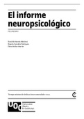 El informe neuropsicológico