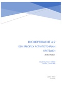 blokopdrachten 4.1, 4.2 en 4.3