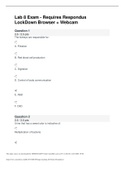 BIO 152 Lab 8 exam (Portage learning)