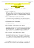  BIBL 410 Weekly Study Questions 1 Liberty University answers complete solutions. An Introduction to Genesis/Days of Creation