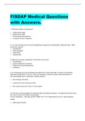FISDAP Medical Questions with Answers.