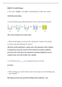 Portage Learning BIOD 171 LAB 8 Exam 