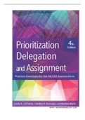 Prioritization Delegation and Assignment 4th Edition LaCharity Test Bank