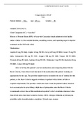 NUNP 6540/NURS 6540 Week 8 Comprehensive SOAP Note / NUNP6540/NURS6540 Week 8 Comprehensive SOAP Note(Latest 2020, Verified Document)