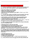 RNSG 2201 - Pediatrics Exam 1 Study Guide.