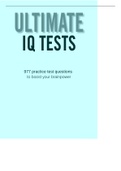 Ultimate IQ Tests 977 Practice Test Questions to Boost Your Brainpower 2022-2023