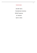 NR 667 Capstone Narrative Analysis 2021/2022. GRADED A+