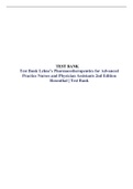 Test Bank Lehne’s Pharmacotherapeutics for Advanced Practice Nurses and Physician Assistants 2nd Edition Rosenthal , Test Bank, Chapter 1-92, Secure HIGHSCORE