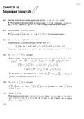 Improper Integrals solved questions