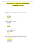 HESI A2 VOCAB APP EXAM QUESTIONS & ANSWERS DOWNLOAD TO SCORE A