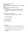 Phlebotomy Notes