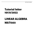 MAT1503 ASSIGNMENT 03 SOLUTIONS, SEMESTER 1, 2022 (YEAR MODULE)