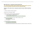 Respiratory  System Worksheet 