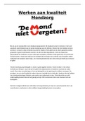 CGI Examen/Werken aan kwaliteit/Mondzorg/Verzorgende-IG/MZ