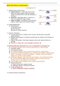 NUR 4120 Pharm 2 Final Exam 2 Updated