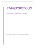 Stageportfolio PL3 (Klinisch redeneren & Onderzoekend vermogen)