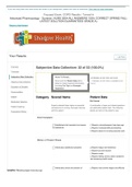 Focused Exam: COPD Results | Turned In Advanced Pharmacology - Summer, NURS 5304 ALL ANSWERS 100% CORRECT SPRING FALL- LATEST SOLUTION GUARANTEED GRADE A+