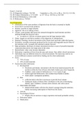 NSG 3100 Exam 3 Notes CHAPTER 6-8 COMPLETE 