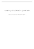 TEST BANK FOR MEDICAL SURGICAL NURSING 9TH EDITION IGNAVATICIUSaTEST BANK FOR MEDICAL SURGICAL NURSING 9TH EDITION IGNAVATICIUS TEST BANK FOR MEDICAL SURGICAL NURSING 9TH EDITION IGNAVATICIUS