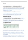 Samenvatting evolutie volledige cursus + eigen nota's