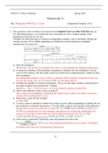 Homework 31 Answers Intro to Stats