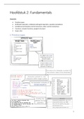 Samenvatting Hoofdstuk 2: Fundamentals