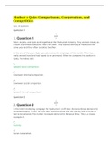 Wharton Coursera Business Financial Modeling Quiz MGMT 918