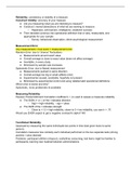 Psyc 3100 Module 6 Notes