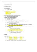 Geol 1010 Exam 5 Notes