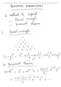 Summary  Mechanical engineering Mathematics 