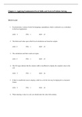 Succeeding in Business with Microsoft® Excel® 2013 A Problem-Solving Approach, Gross - Exam Preparation Test Bank (Downloadable Doc)