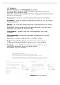 LWEO Economie samenvatting Levensloop H1 en H2