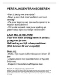 VERTALEN OF TRANSCRIBEREN? LAAT MIJ HET VOOR JE DOEN!