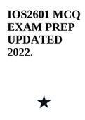 IOS2601-Interpretation Of Statutes MCQ EXAM PREP UPDATED 2022.