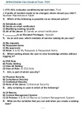 SERVICENOW CSA EXAM ACTUAL TEST QUESTIONS AND ANSWERS GRADED A+