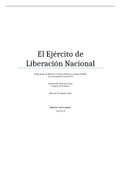 TRABAJO El Ejército de Liberación Nacional (ELN)