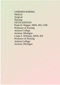 UNDERSTANDING Medical Surgical Nursing FIFTH EDITION