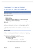 Samenvatting management controle